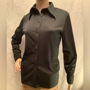 Polyester Button-Up Shirt